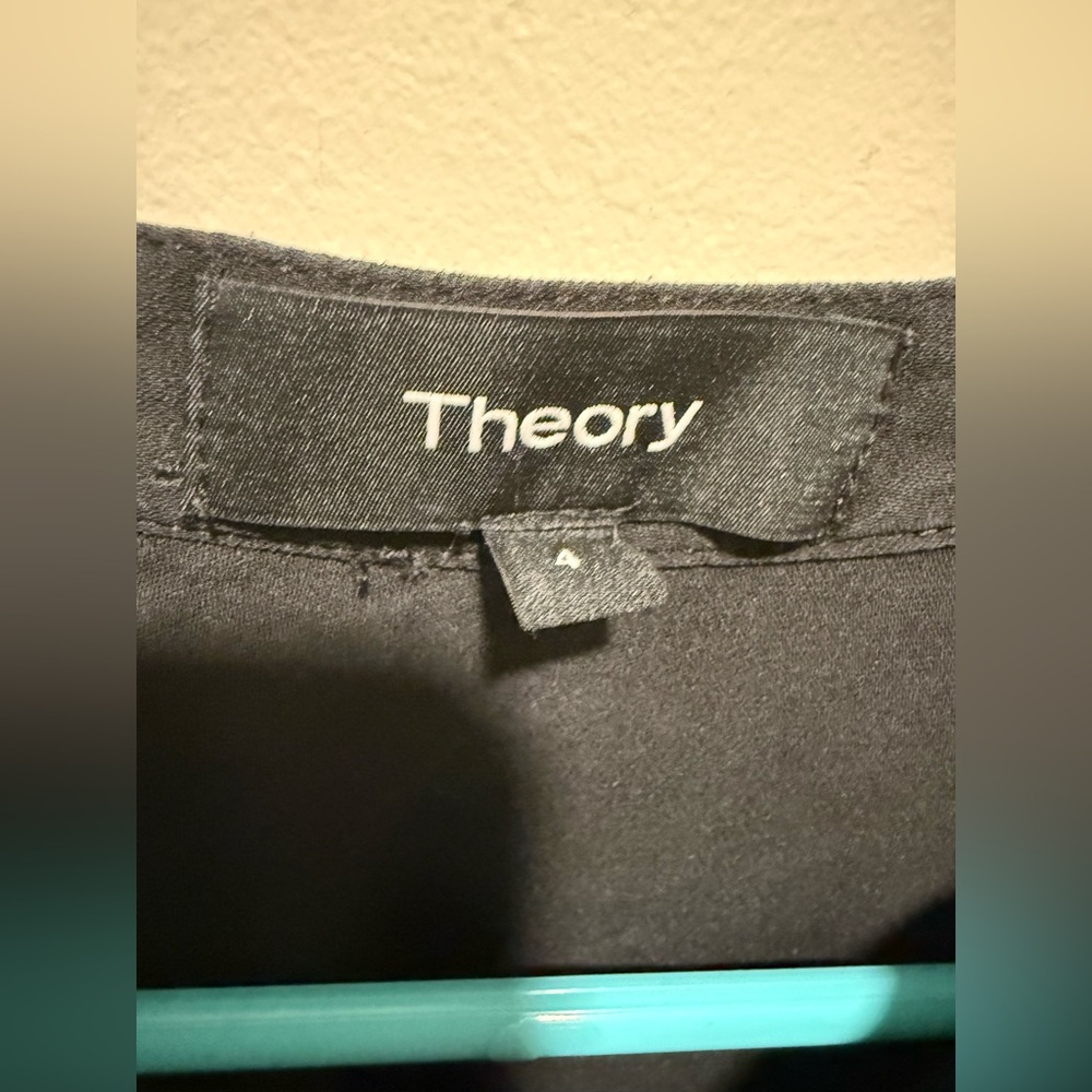 Theory Cargo Shirt Silk Jumpsuit - Picture 5 of 7
